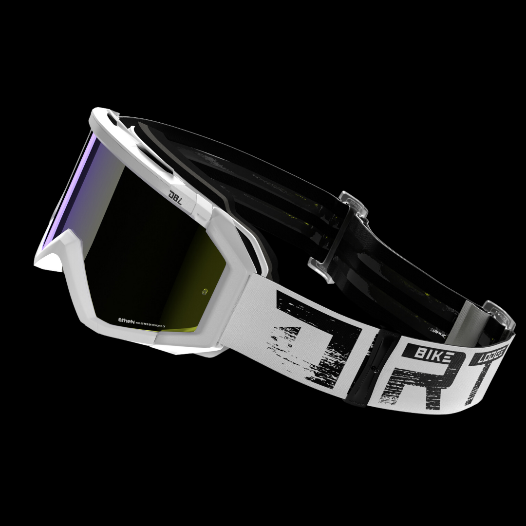 DBL Reflex MX Goggles White