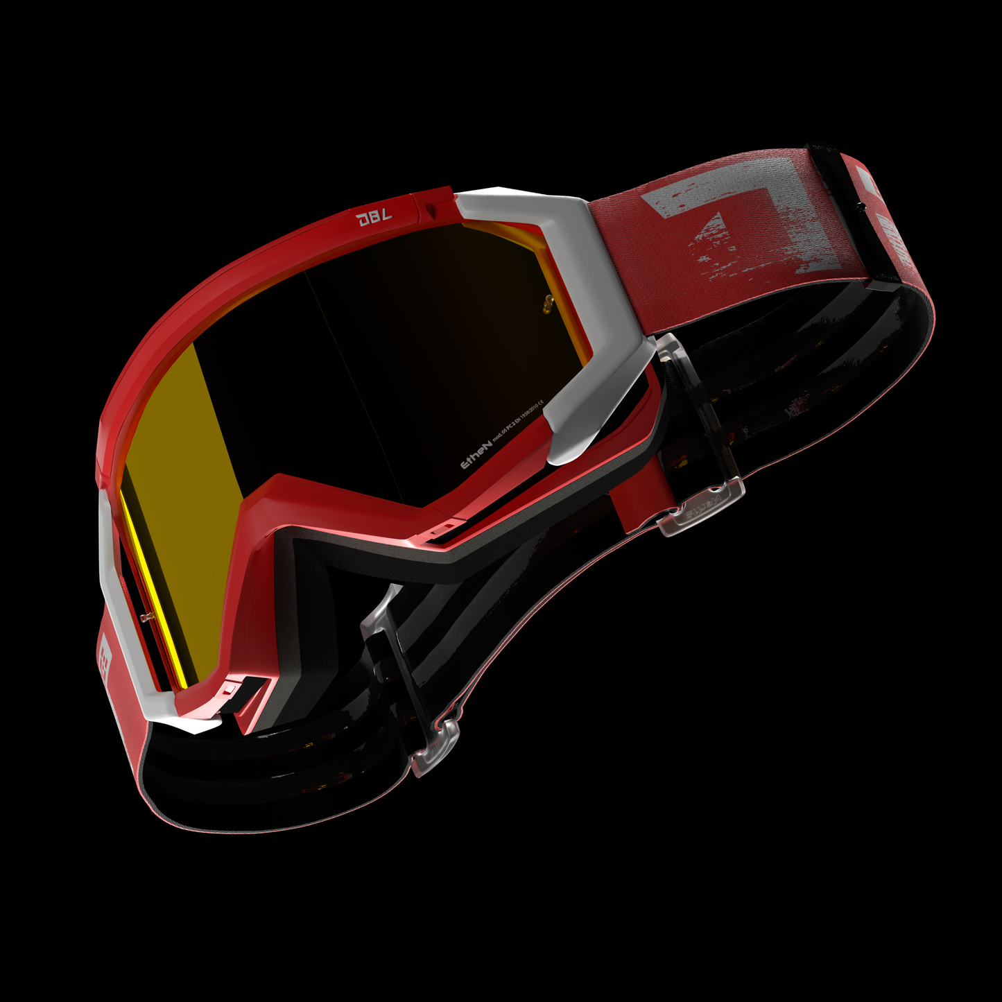 DBL Reflex MX Goggles Red